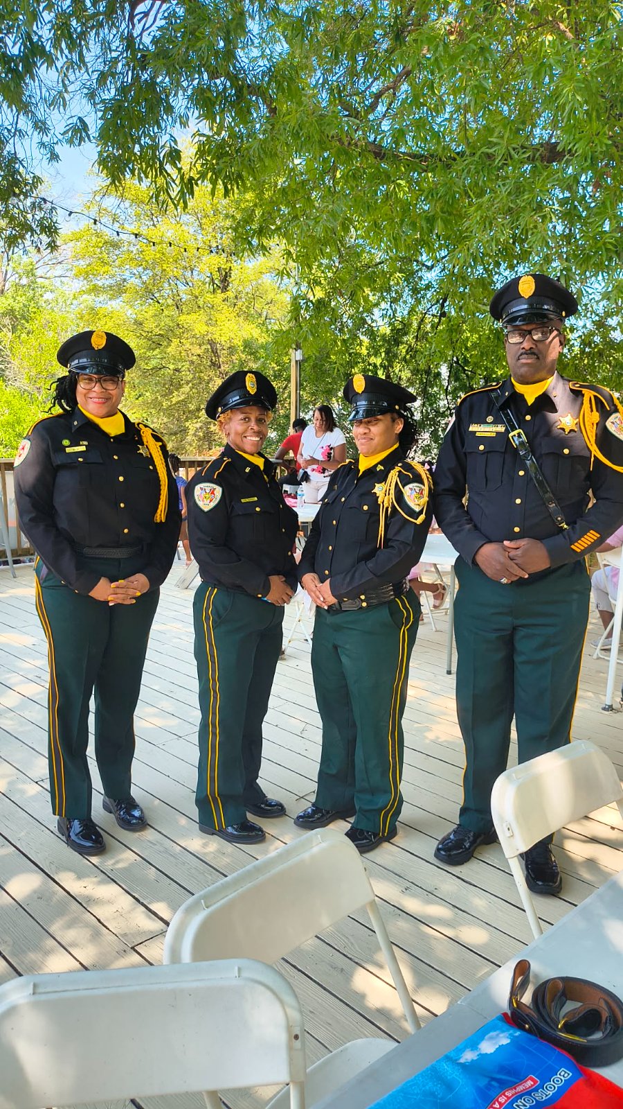Shelby County Colorguard Team served the opening of the Memphis AFL-CIO 3rd Annual Labor Day Picnic — A Union Family
