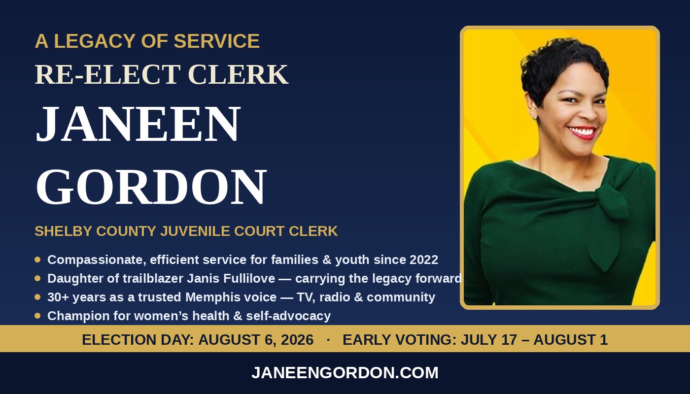 Janeen Gordon campaign flyer