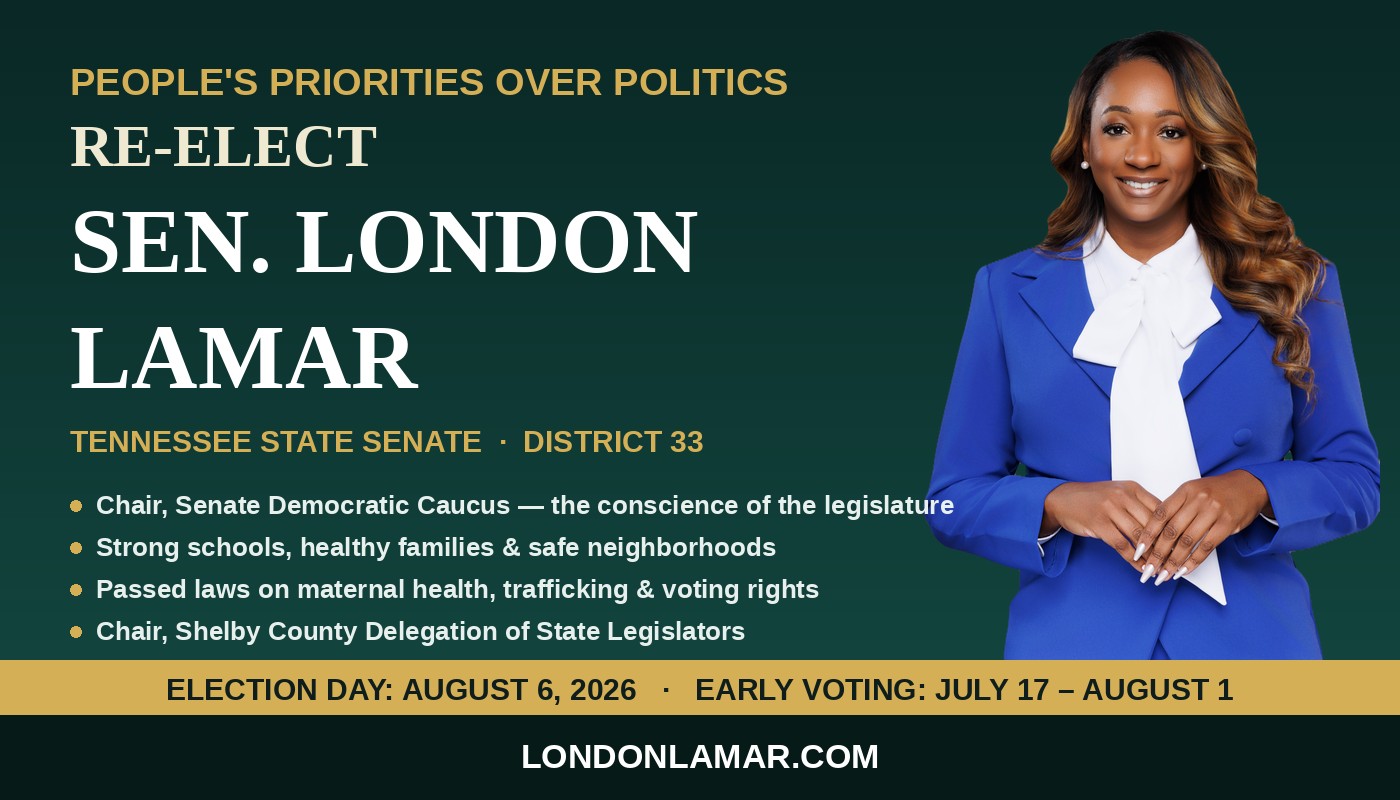 London Lamar campaign flyer