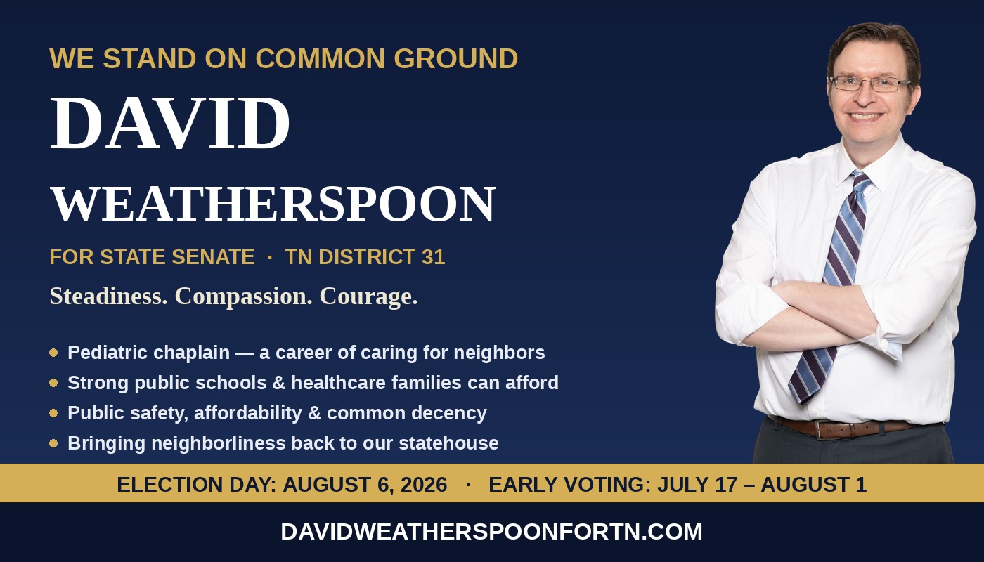 David Weatherspoon campaign flyer