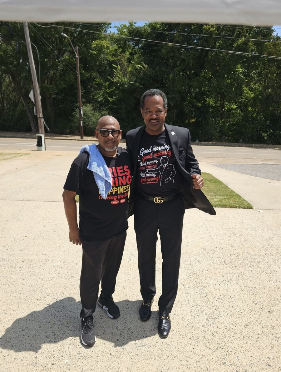 Sedrick Turner and Dr. Roderick Richmond together in Memphis