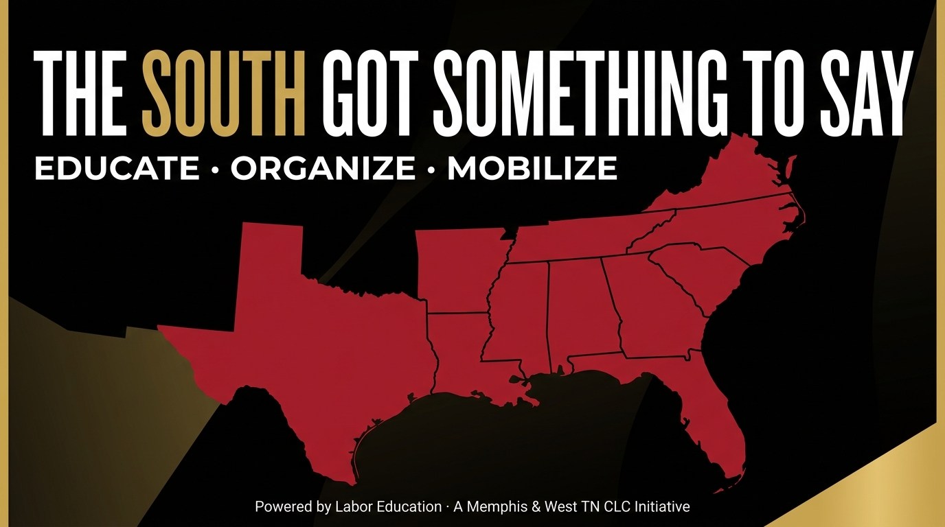 The Southern United States — a map of the movement's territory